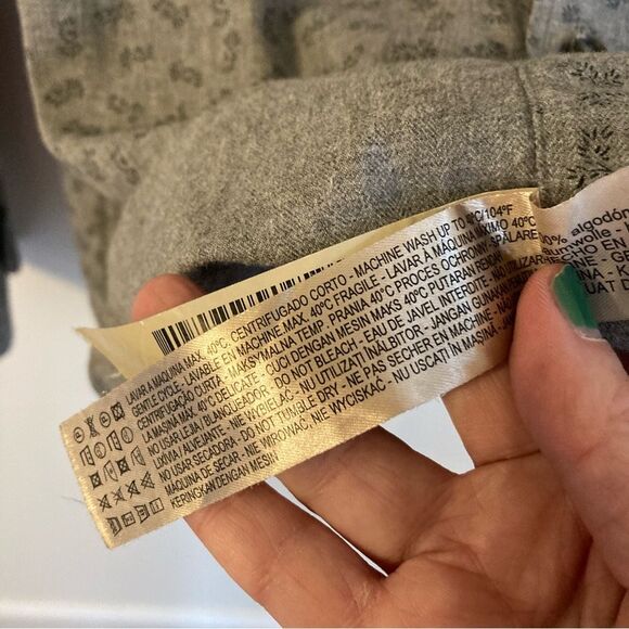 Massimo Dutti Men’s long sleeve gray button down size Medium! EUC! - Picture 8 of 9